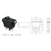 Цена от 7.00 грн. на Переключатель Daier KCD3-2-102V, ON-ON, 3pin, 15A 250V, чёрный